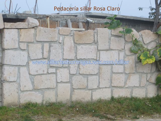 barda sillar rosa claro pedacería